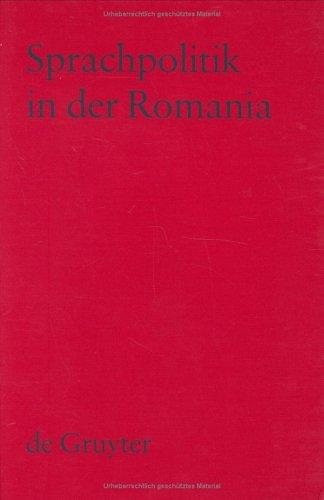 Couverture : Sprachpolitik in der Romania