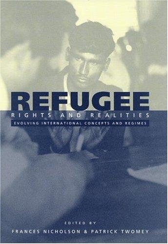 Couverture : Refugee rights and realities