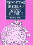 Couverture : Foundations of colloid science