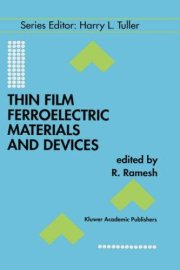 Couverture : Thin film ferroelectric materials and devices