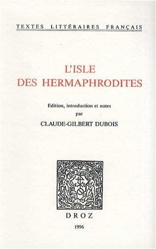 Couverture : L' Isle des hermaphrodites