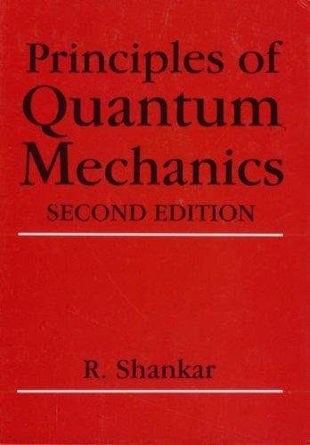 Couverture : Principles of quantum mechanics