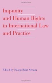 Couverture : Impunity and human rights in international law and practice