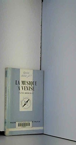 Couverture : La Musique a Venise