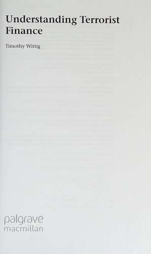 Couverture : Understanding terrorist finance