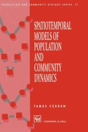 Couverture : Spatiotemporal models of population and community dynamics