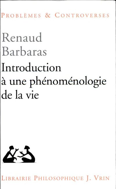Couverture : Introduction à une phénoménologie de la vie