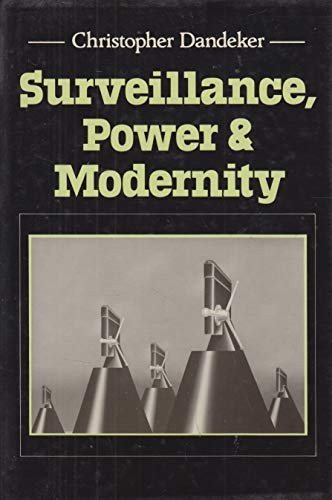 Couverture : Surveillance, Power and Modernity