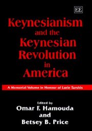 Couverture : Keynesianism and the Keynesian revolution in America