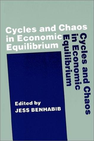 Couverture : Cycles and chaos in economic equilibrium