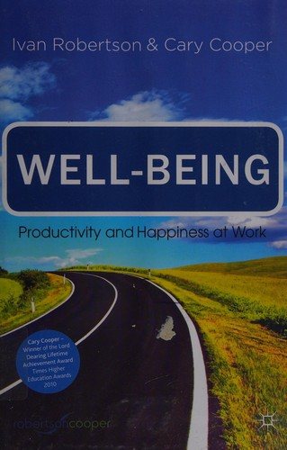 Couverture : Well-being