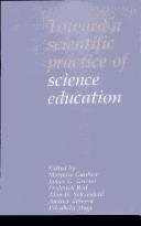 Couverture : Toward a scientific practice of science education