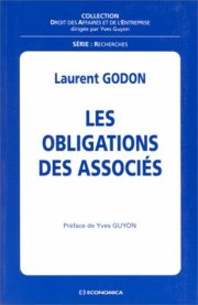 Couverture : Les obligations des associés