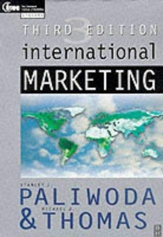 Couverture : International Marketing (Chartered Institute of Marketing)
