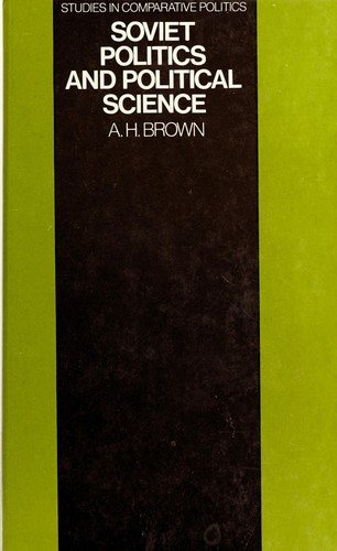 Couverture : Soviet politics and political science