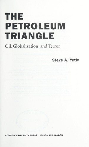 Couverture : The petroleum triangle