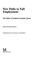 Couverture : New paths to full employment