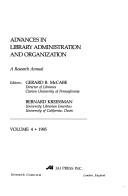 Couverture : Advances in library administration and organization