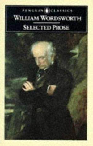 Couverture : Selected prose