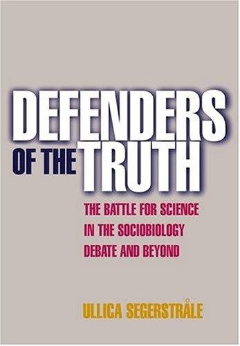 Couverture : Defenders of the truth
