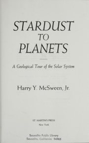 Couverture : Stardust to planets