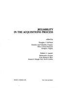 Couverture : Reliability in the acquisitions process