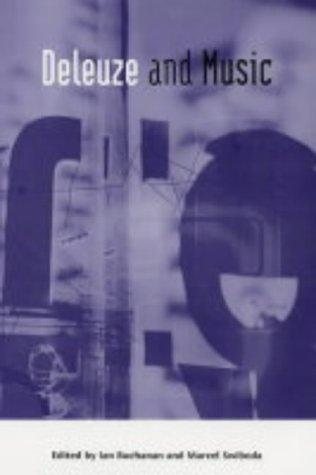 Couverture : Deleuze and music