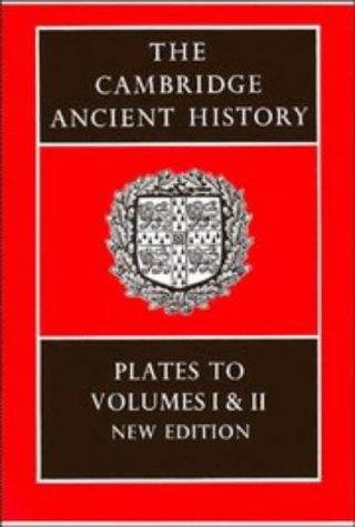 Couverture : The Cambridge ancient history