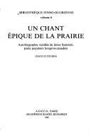 Couverture : Un chant épique de la prairie