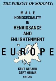 Couverture : The Pursuit of sodomy