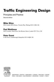 Couverture : Traffic engineering design