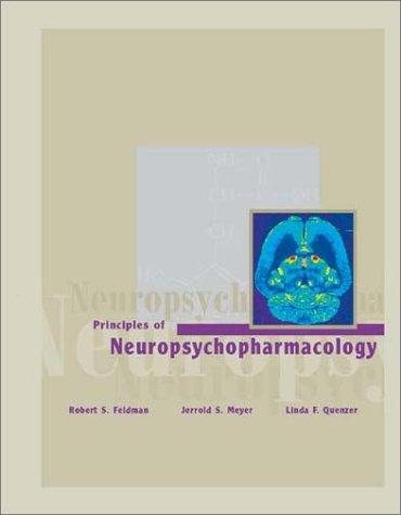 Couverture : Principles of neuropsychopharmacology