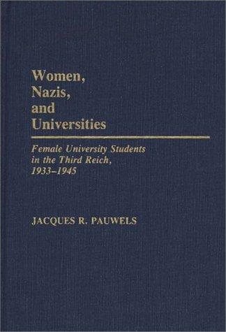 Couverture : Women, Nazis, and universities