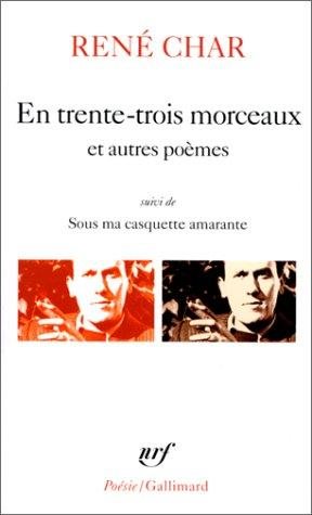 Couverture : En trente-trois morceaux