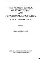 Couverture : The Prague School of structural and functional linguistics