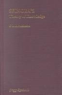 Couverture : Spinoza's theory of knowledge