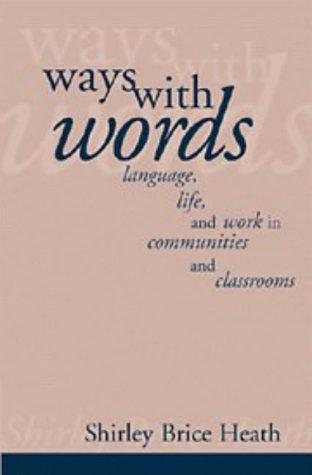 Couverture : Ways with words