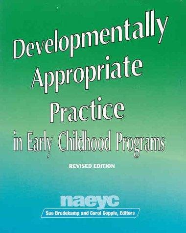 Couverture : Developmentally appropriate practice