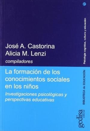 Couverture : La formacion de los conocimientos sociales en los ninos : investigaciones psicologicas y perspectivas educativas