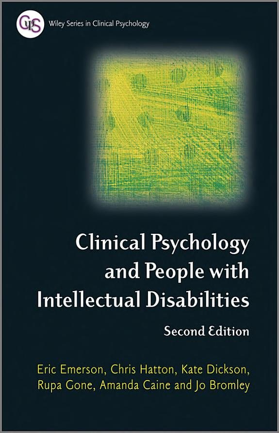 Couverture : Clinical Psychology and People with Intellectual Disabilities