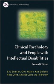 Couverture : Clinical Psychology and People with Intellectual Disabilities