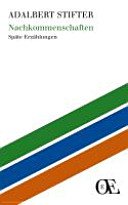 Couverture : Nachkommenschaften