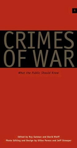 Couverture : Crimes of war