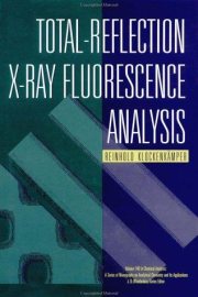 Couverture : Total reflection X-ray fluorescence analysis