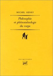 Couverture : Philosophie et phénoménologie du corps