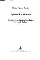Couverture : Epitoma rei militaris