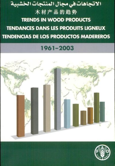 Couverture : Trends in Wood Products 1961-2003