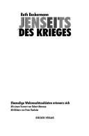 Couverture : Jenseits des Krieges