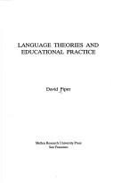 Couverture : Language theories and educational practice