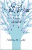 Couverture : Quest for the absolute